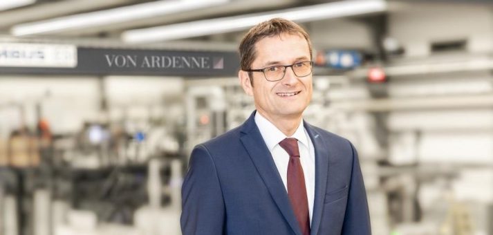 VON ARDENNE begrüsst Klaus Löffler in der Geschäftsführung