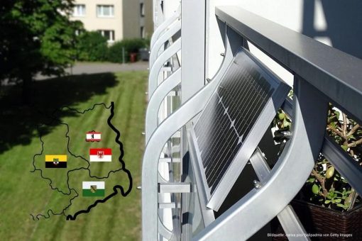 Förderung für Balkonkraftwerke im Osten Deutschlands