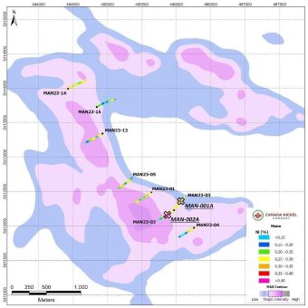 Canada Nickel erzielt ersten metallurgischen Erfolg auf dem Grundstück Mann Northwest