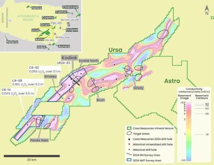 Cosa Resources startet geophysikalische Bodenuntersuchungen und erweitert technisches Uranexplorationsteam