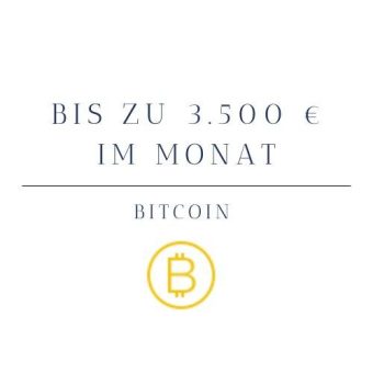 3500 € pro Monat mit Bitcoin Mining verdienen