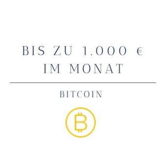 1.000 € pro Monat mit Bitcoin Mining verdienen