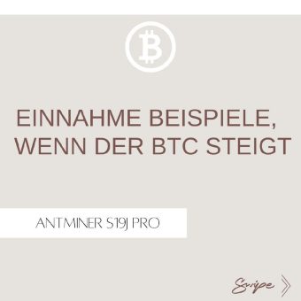 Was wäre, wenn der BTC wieder auf.. steigt? Ein Ausblick, der sprachlos macht
