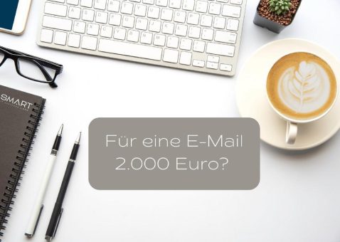 Für eine eMail 2.000 € bekommen?