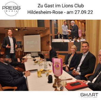Smart IT Alliance GmbH – Zu Gast im Lions Club Hildesheim-Rose