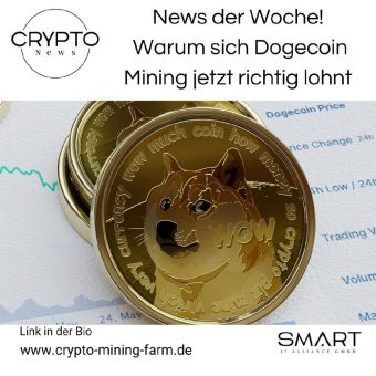 News der Woche: Warum sich Dogecoin Mining jetzt richtig lohnt