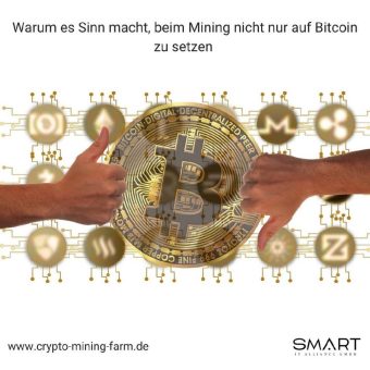 Warum es Sinn macht, beim Mining nicht nur auf Bitcoin zu setzen