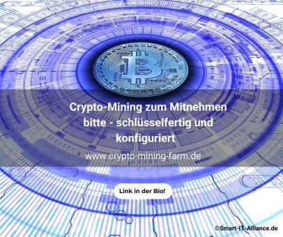 Crypto-Mining zum Mitnehmen bitte – schlüsselfertig und konfiguriert