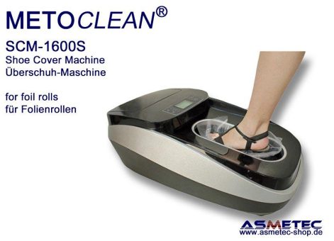 Überschuhmaschine SCM-1600S von METOCLEAN – Schnellste Anwendung in 4 Sekunden