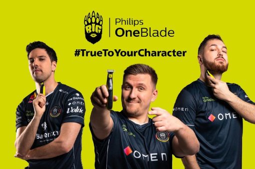 Beardemergency! OMG FUSE und Philips OneBlade verhelfen dem Esports Team Berlin International Gaming (BIG) zum perfekten Style
