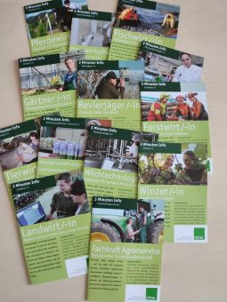 Info-Saison zu Berufen in der Landwirtschaft eröffnet
