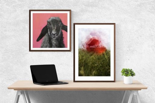 Kunst aus Bielefeld als Wandschmuck