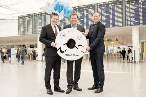 Flughafen München, Lufthansa und Miles & More gründen einzigartige Partnerschaft