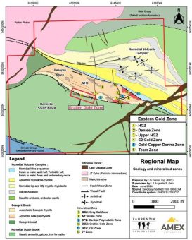 Amex findet neue Goldmineralisierung bei bis dato tiefsten Bohrungen in westlicher Gratien Gold Zone und stellt Update hinsichtlich Ressourcenschätzung bereit