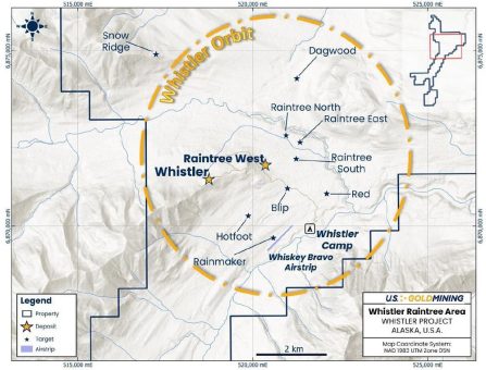 U.S. GoldMining beginnt mit Bohrungen auf dem Gold-Kupfer-Projekt Whistler, Alaska