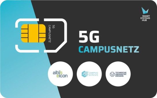 Inbetriebnahme des 5G-Campus-Netzes für den Smart Systems Hub in Dresden, Neustadt.