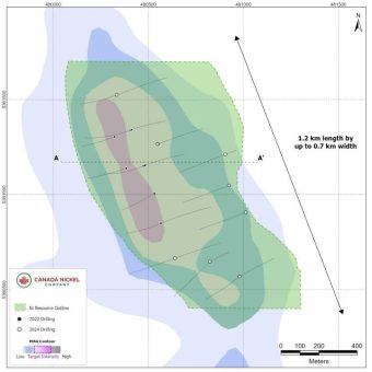 Canada Nickel Company gibt bekannt  Erste Ressource für das Deloro Nickel-Sulfid-Projekt