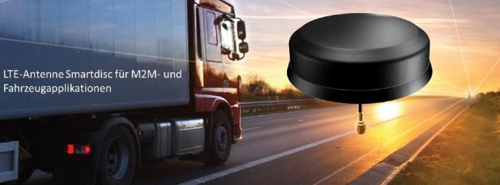 Multi-Band-Antenne Smartdisc für Machine-to-Machine-Applikationen oder Fahrzeuginstallationen
