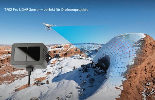 LiDAR Sensor TF02 Pro – extrem genau, robust und zuverlässig