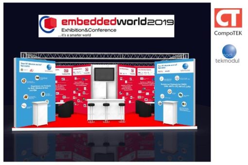 CompoTEK und tekmodul auf der embedded world 2019
