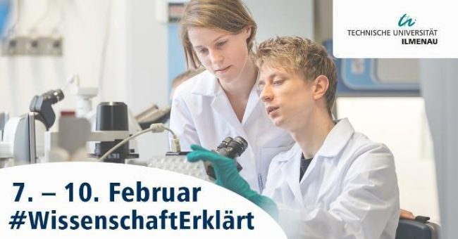 #WissenschaftErklärt – neues Angebot der TU Ilmenau zur Studienorientierun