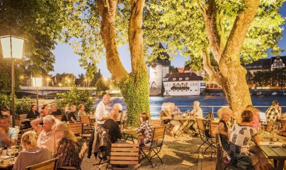 Biergärten in Konstanz: Biergenuss am Bodensee mit südlich-mildem Ambiente