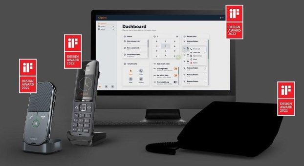 Gigaset holt iF Design Award Quadruple