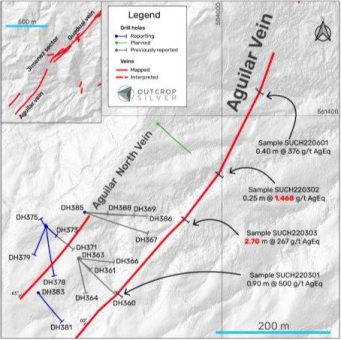 Outcrop Silver treibt die Entdeckung Aguilar voran: Enthüllung eines robusten Systems mit mehreren Gängen
