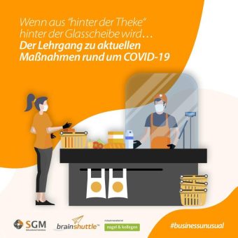 Arbeitsschutzstandard COVID-19: SGM bietet Online-Kurse für Unternehmen und Mitarbeiter