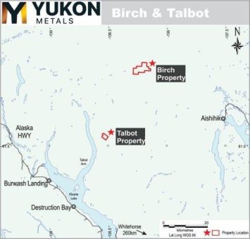 Yukon Metals meldet positive Ergebnisse aus seinem Konzessionsgebiet Birch von bis zu 14,1 g/t Gold und 4.260 ppm Kupfer aus oberflächennahen Gesteinssplittern sowie Bodenproben mit bis zu 0,99 g/t Gold