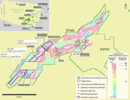 Cosa Resources meldet den Beginn von Bohrungen auf dem zu 100 % unternehmenseigenen Ursa-Uranprojekt im Athabasca-Becken, Saskatchewan