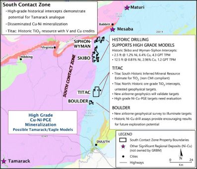 Green Bridge Metals Corporation meldet Abschluss einer geophysikalischen Studie auf den Konzessionsgebieten South Contact Zone