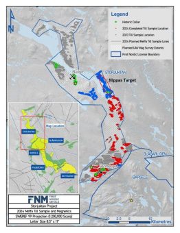 First Nordic bringt Explorationsprogramme auf dem Projekt Storjuktan im Gold-Line-Gürtel in Schweden voran