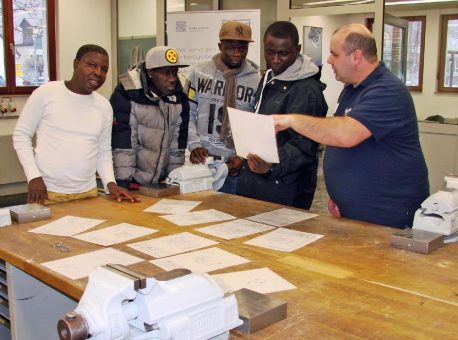 Flüchtlingsqualifizierung bei Bürkert