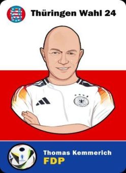 Digitale Sammelbilder zur Wahl in Ostdeutschland
