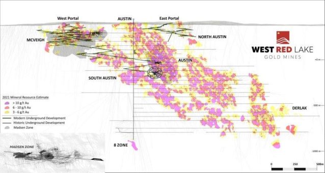 West Red Lake Gold durchteuft 54,19 g/t Au auf 4 m und 23,73 g/t Au auf 3,53 m bei Austin – Mine Madsen