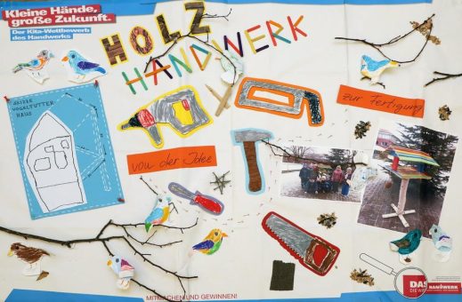 Kleine Hände, große Zukunft: Kita Dossespatzen aus Wittstock sind Brandenburger Landessieger im bundesweiten Kita‐Wettbewerb des Handwerks