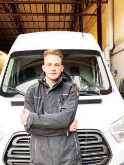 Gründen mit 23: Maurermeister Léon Zander erfüllt sich einen Kindheitstraum