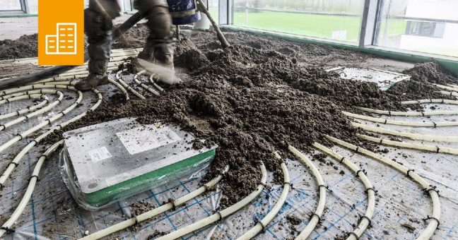 Zweigeteilte Unterzugdose UZD im EÜK-System