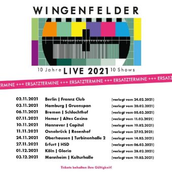 Wingenfelder – SeneschlussTestbild – Live 2021