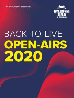 Pressekonferenz Back to Live aus der Waldbühne Berlin