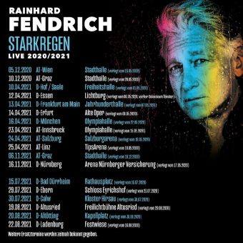 Rainhard Fendrich: Ersatztermine stehen fest