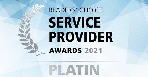 Arvato Systems gewinnt zum wiederholten Mal Platin bei den Service Provider Awards