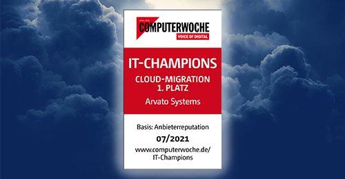 Arvato Systems: 1. Platz für Cloud Migration