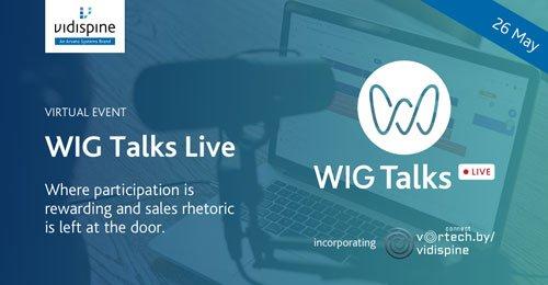 Workflow Innovation Group (WIG) präsentiert WIG Talks Live am 26. Mai 2021