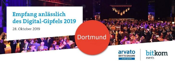 Arvato Systems unterstützt Empfang zum Digital-Gipfel