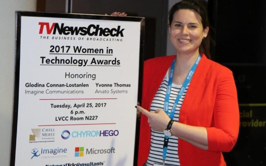 Yvonne Thomas von Arvato Systems gewinnt „2017 Technology Women to Watch Award”