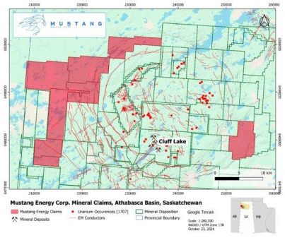 Mustang Energy Corp. beginnt mit einer luftgestützten MobileMT-Untersuchung auf seinem Projekt Yellowstone