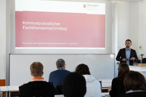 Spannende Vortragsreihe des LKA für informatikaffine Menschen