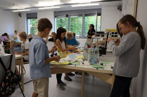 Begeisterte Kids bei der Kinder-Uni 2022